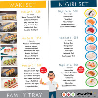 Sushi Rotary Sushi menu