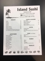 Island Sushi Solomons inside