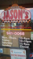 Jason's New York Pizza food