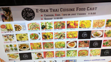 Esan Thai Lents Food Cart food