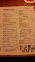 Cafe Beaufort menu