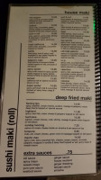 Sapporo Japanese Grill And Sushi menu