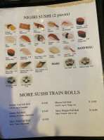 Sushi Train (lacey) menu