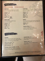 Sushi I menu