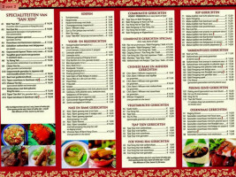 Wok 'san Xin' Maasdijk menu