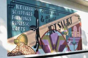 Art Smart Coffee Gallery inside