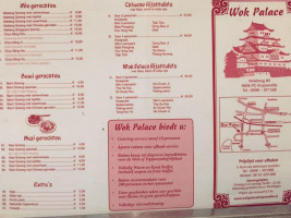 Wok Palace Kropswolde menu