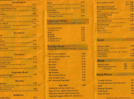 Ichi Bowl menu
