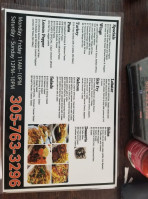 House Of Flavor menu