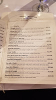 Gigino Trattoria menu