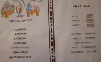 Snelbuffet Ophuis menu