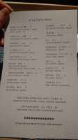 Ramen Takeya menu