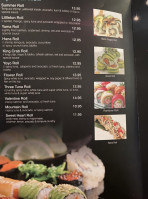 Fontana Sushi (6th Ave) menu