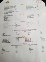 Gogi Korean Steakhouse Sushi menu