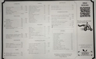 Bar Restaurante Alymar menu