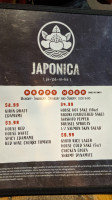 Japonica Redondo Beach menu