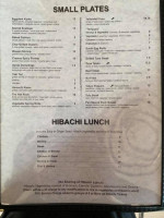 Aji Sushi Hibachi Grill menu