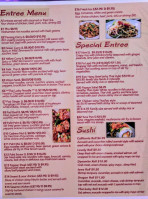 Thai Lucky menu
