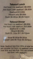 Ichiyami Buffet Sushi menu