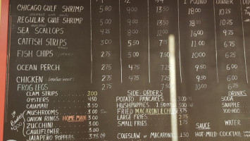 Frank's Chicago Shrimp House menu