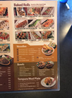 Sushi Roll Japanese Cuisine menu