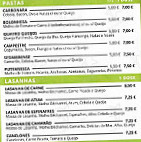 Pizza Napolitana menu