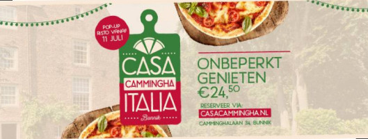 Casa Cammingha Italia food