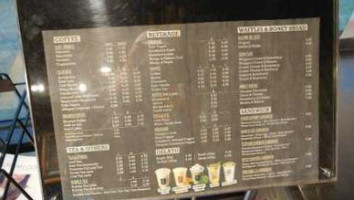 The Press Coffee Juice menu