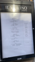 Il Mulino Prime Soho menu