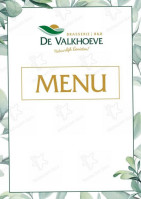De Valkhoeve Mill menu