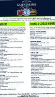 T-bones Meats, Sweets, And Catering menu