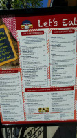 Sabrina Cafe Deli menu