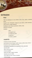 Casa Luis menu