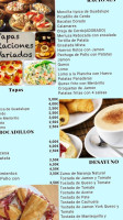 Cafe La Morenita food