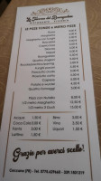 La Taverna Del Buongustaio menu