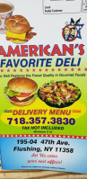 Victory American Deli food