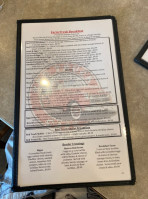 Red Truck Cafe menu