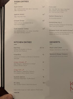 Kuma Sushi Asian Fusion menu