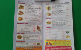 Malik Döner Kebab Guadalix menu