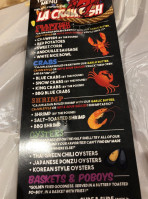 La Crawfish Telephone Rd menu