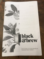 Black Brew Lake Morton Dr menu