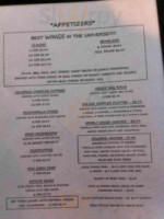 Cosmopolitan Grill menu