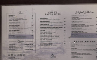 Kawana Waters menu