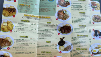 L & L Hawaiian Barbecue menu