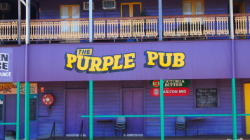 The Purple Pub outside