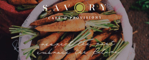 Savory Cafe Provisions food