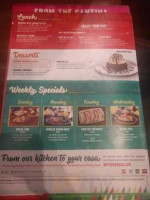On The Border Mexican Grill Cantina menu