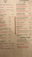 La Fonda De Maria menu