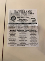 Hanzlian's Homemade Sausage menu