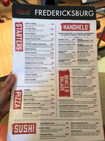 Splitsville menu